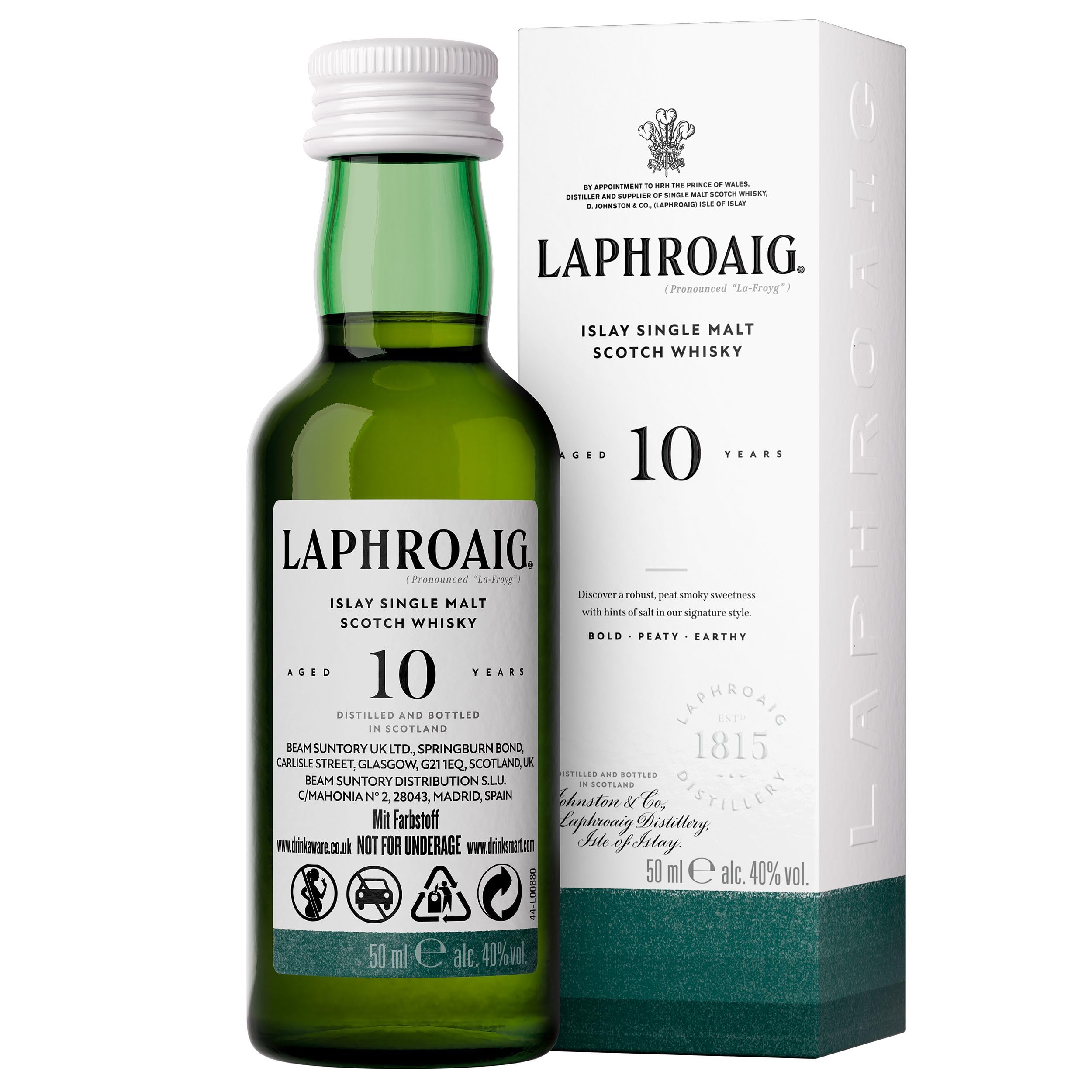 Laphroaig Islay Single Malt Scotch 10 Year Old Whisky