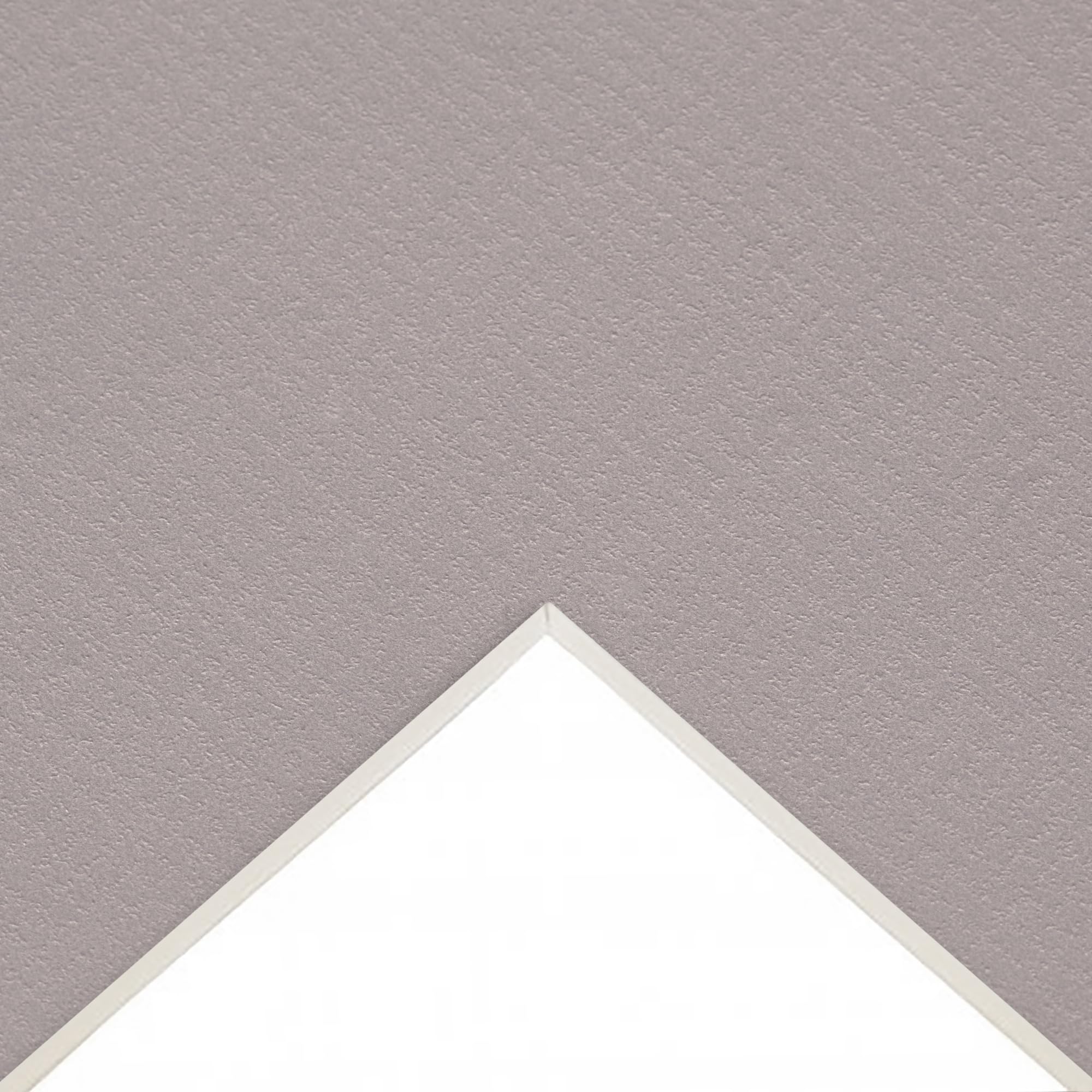 2 x A1 (23.4in x 33.1in/59.4cm x 84.1cm) Mount Board, 1450 Micron, Acid Free, Virgin Material, High Quality, 74 Colours to Choose from (Autumn Grey-D20)