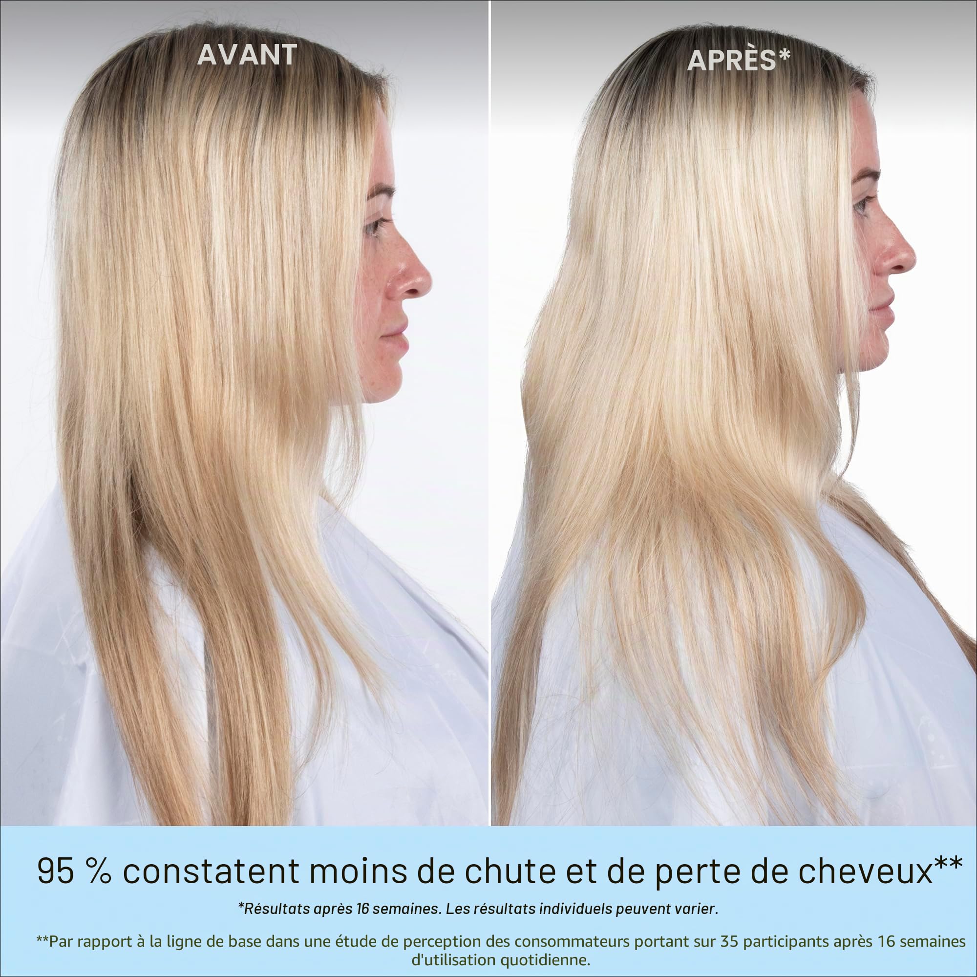 Briogeo Sérum de densité MegaStrength + caféine + biotine peptide | Augmente l'épaisseur et la densité des cheveux, absorption rapide et non gras | Végétalien, sans phtalate et sans parabène | 45 ml