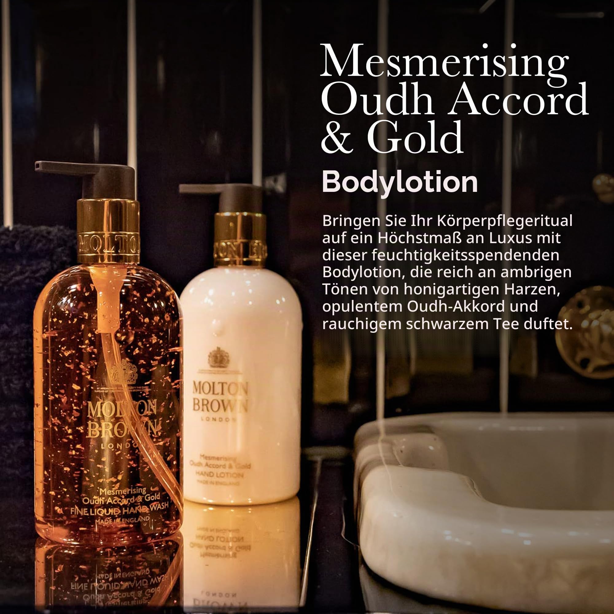 Molton Brown Mesmerising Oudh Accord Gold Bodylotion 300 ml