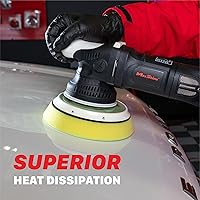 Vista 9 de Maxshine Placa de respaldo universal de doble acción de gancho y bucle de 6 pulgadas Se adapta a pulidores con rosca de 5/16 pulgadas Soporta