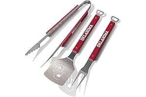 Oklahoma Sooners NCAA Spirit Series 3 Piece BBQ Set