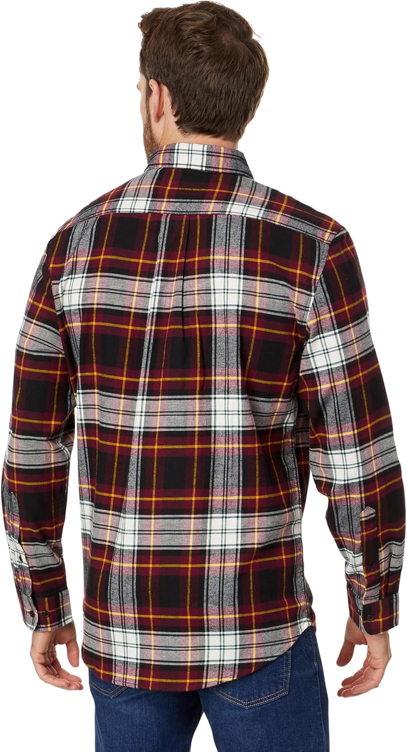 U.S. Polo Assn. Mens Long Sleeve Classic Fit 1 Pocket Yarn Dye Stretch Peached Twill Woven Shirt - Image 2