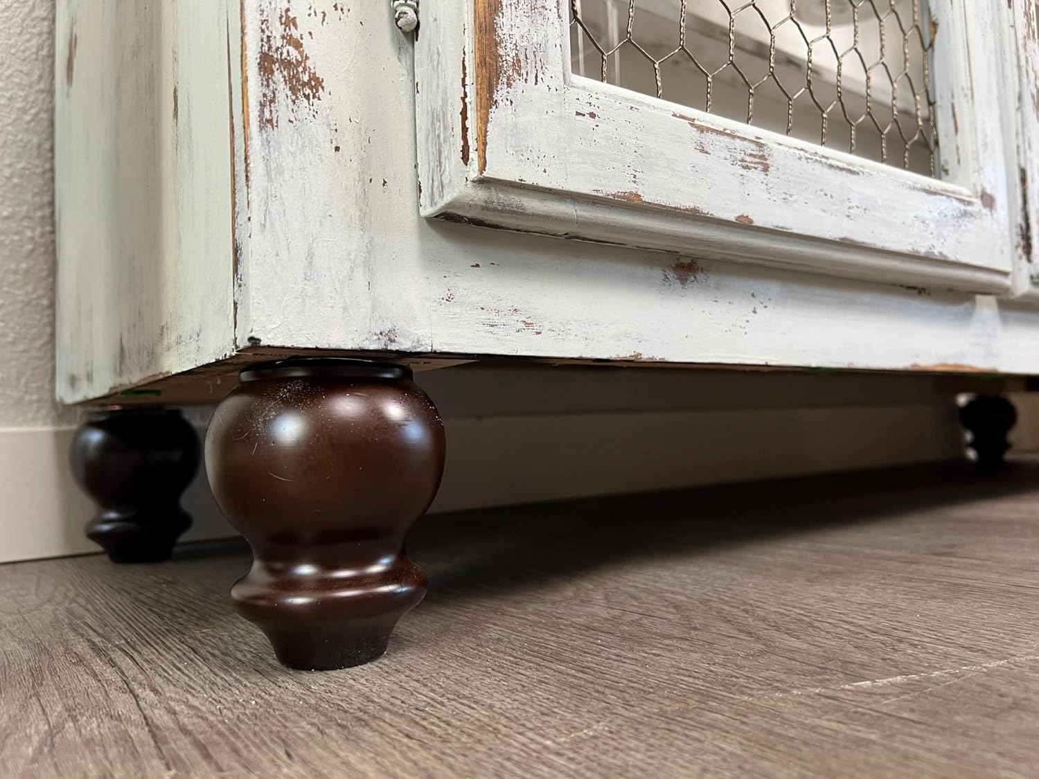 Bookshelf Display Case for Home Office, Easy Assembly(WHITE)