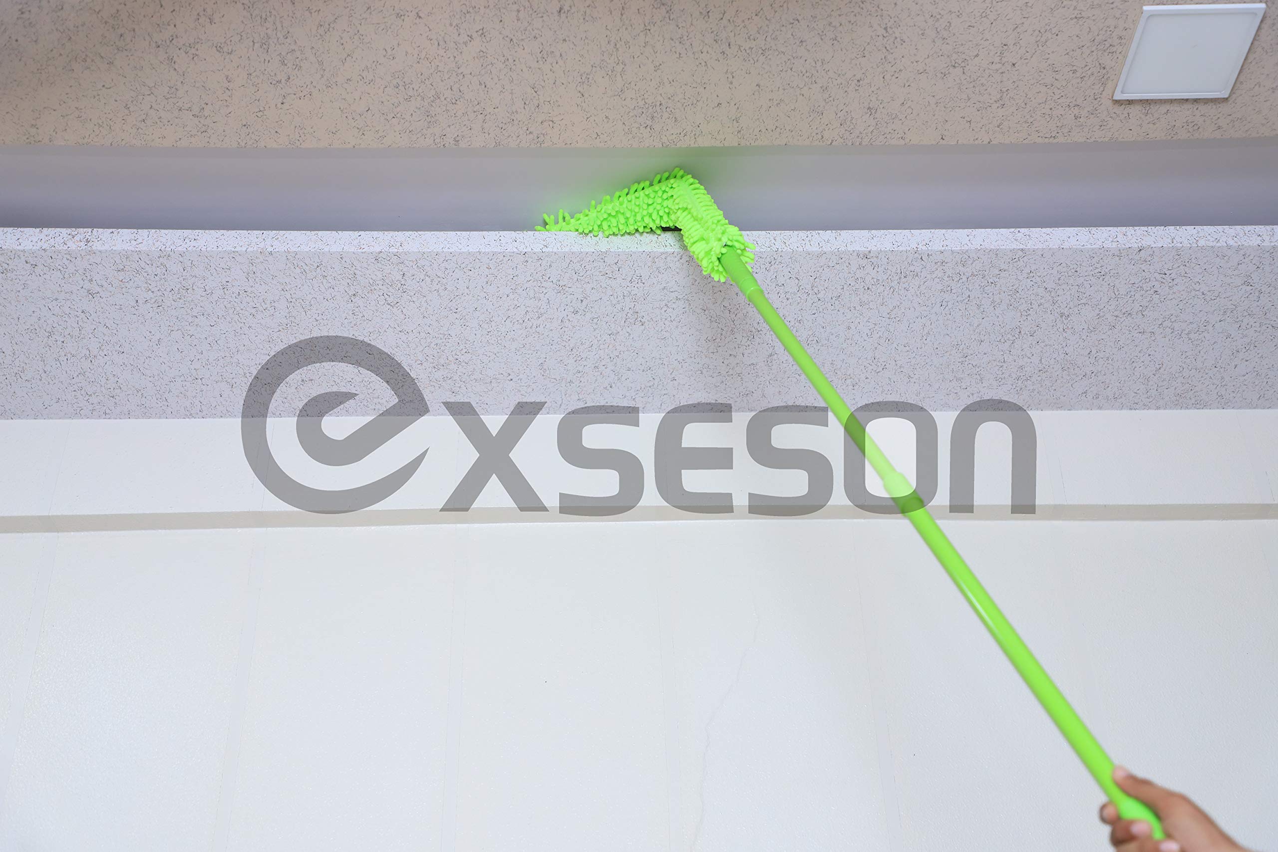 Exseson Microfiber Duster Static Duster for Dusting, Home Cleaning (1 Pc, Assorted Colour)