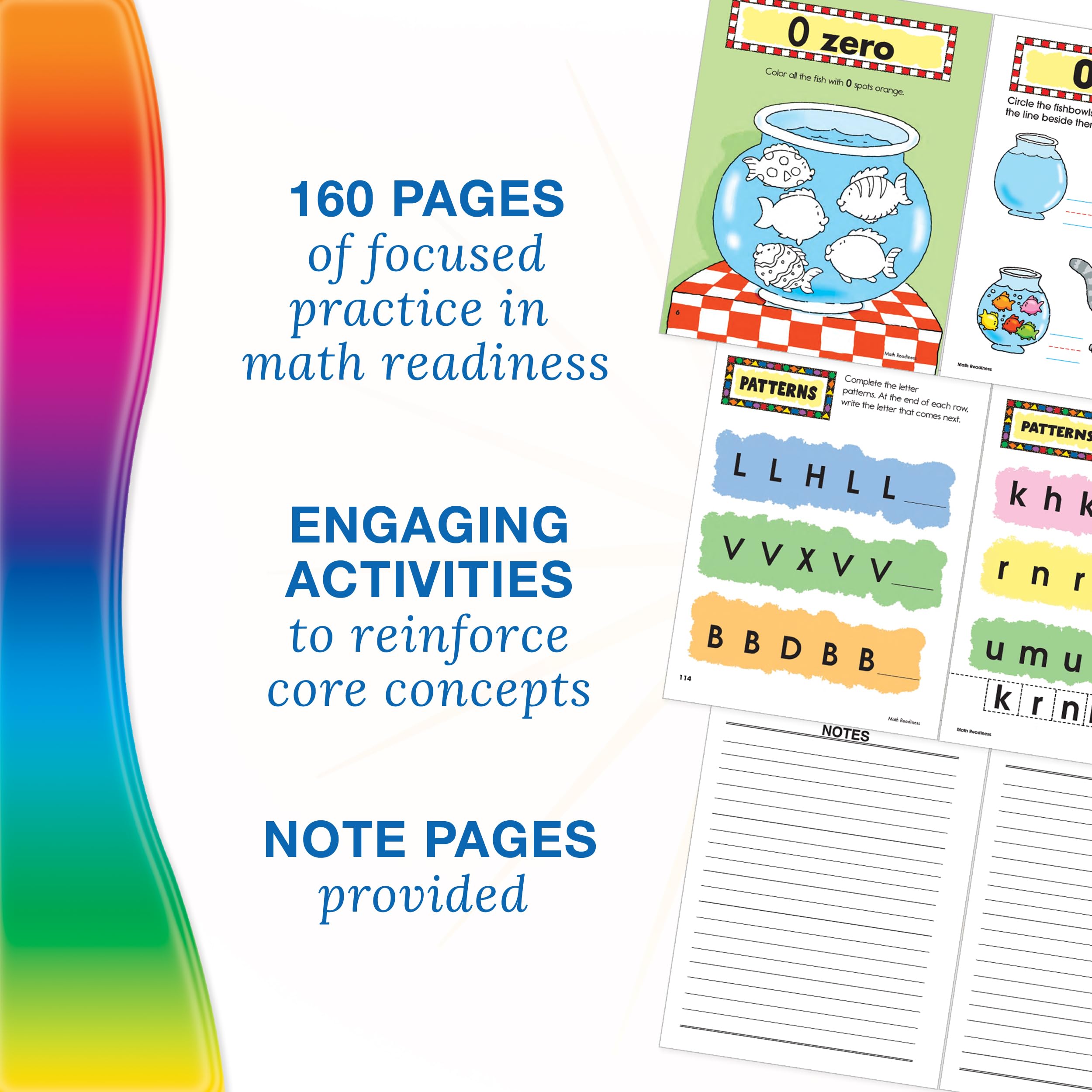 Spectrum Early Years Math Readiness Preschool Workbook, Pre K Activity Book Age 4-5, Patterns, Number Recognition, Counting and More Early Learning Mathematics, PreK Classroom or Homeschool Curriculum - Image 6