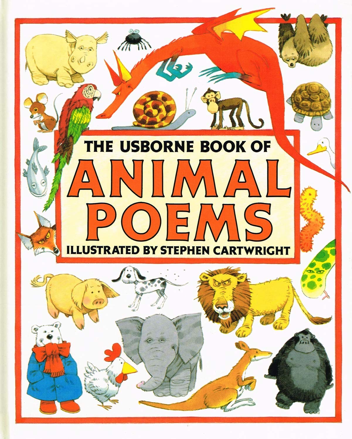 Usborne Book of Animal Poems (Usborne Poetry Books)