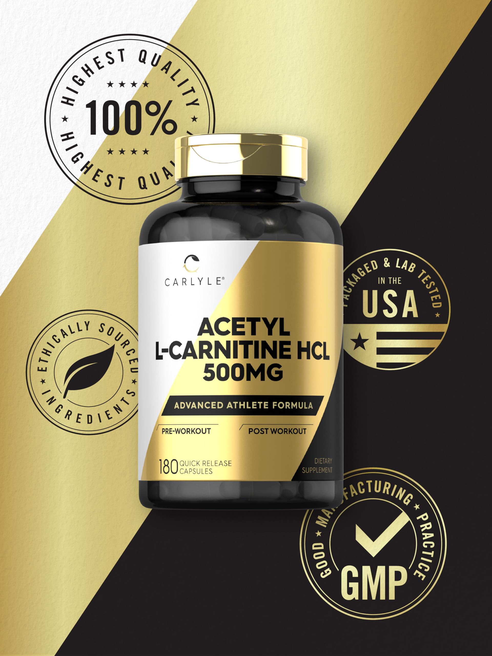 acetil l carnitina hcl para que sirve Acetil-l-carnitina Cápsulas 1500mg 200 Unidades Horbaach Sin Gluten Vegano main image 0