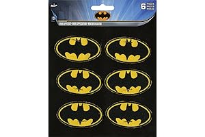 Engaging Batman Iron-On Decal: Add DC Pride to Your Garments
