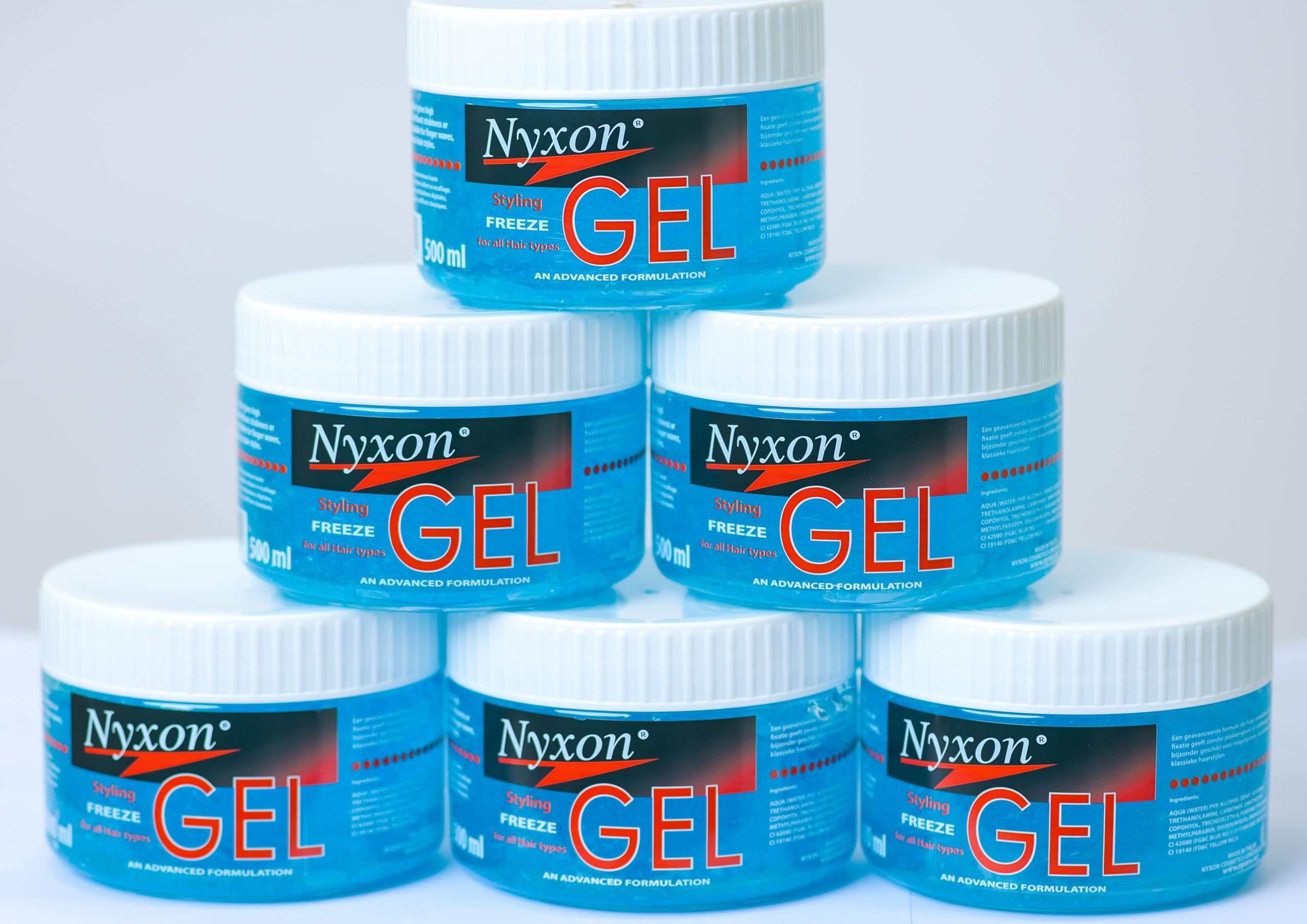 Nyxon Freeze Gel 500ml, Transparent, 500 ml (Pack of 1) - Image 3