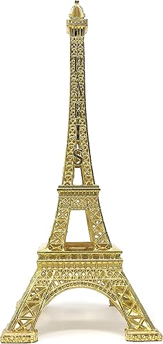 allgala - Torre Eiffel decorativa elaborada en aleación de metal
