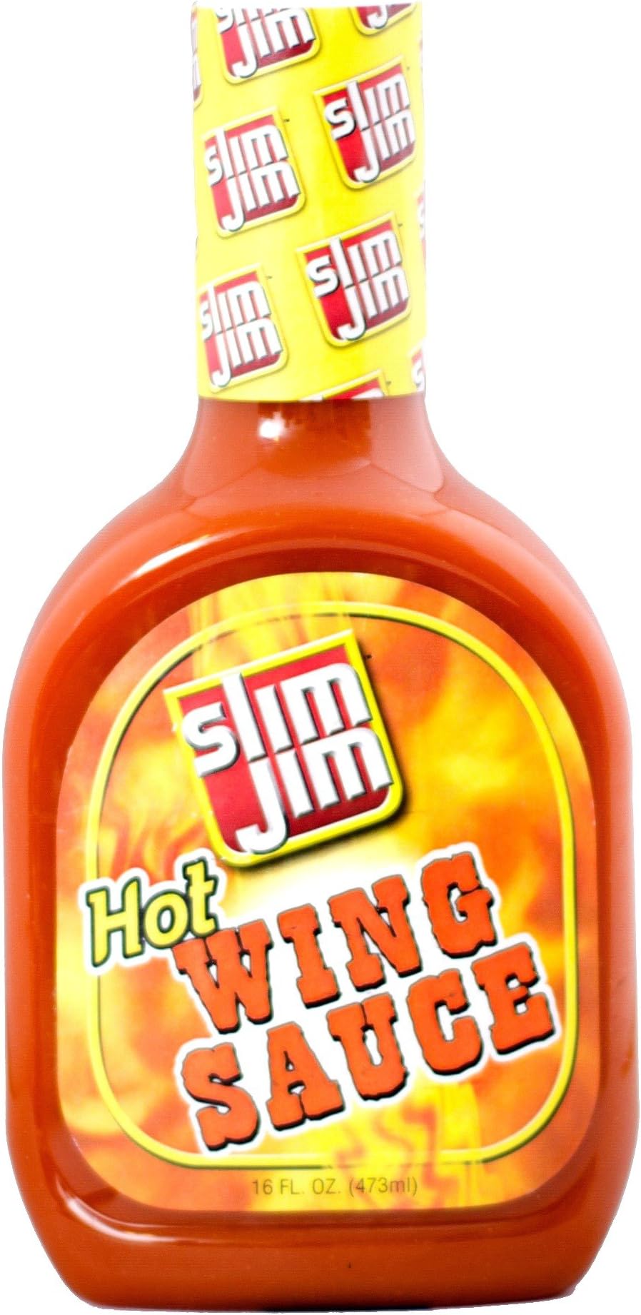 Slim Jim Sauces Hot Wing Sauce, 4-pack