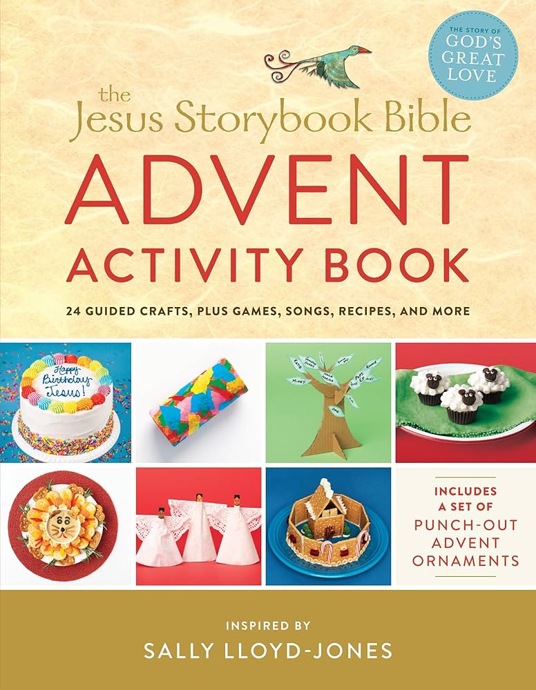The Jesus Storybook Bible Advent Activity Book: 24 Guided Crafts, plus Games, Songs, Recipes, and More: Lloyd-Jones, Sally, Silver, Jago: 9780310753797: Amazon.com: Books for Jesus Storybook Bible Free Printables