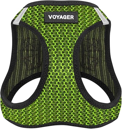 Best Pet Supplies Voyager Step-In Air - Arnés de malla para todo tipo de clima, tipo chaleco y fácil de poner para perros pequeños y medianos (color