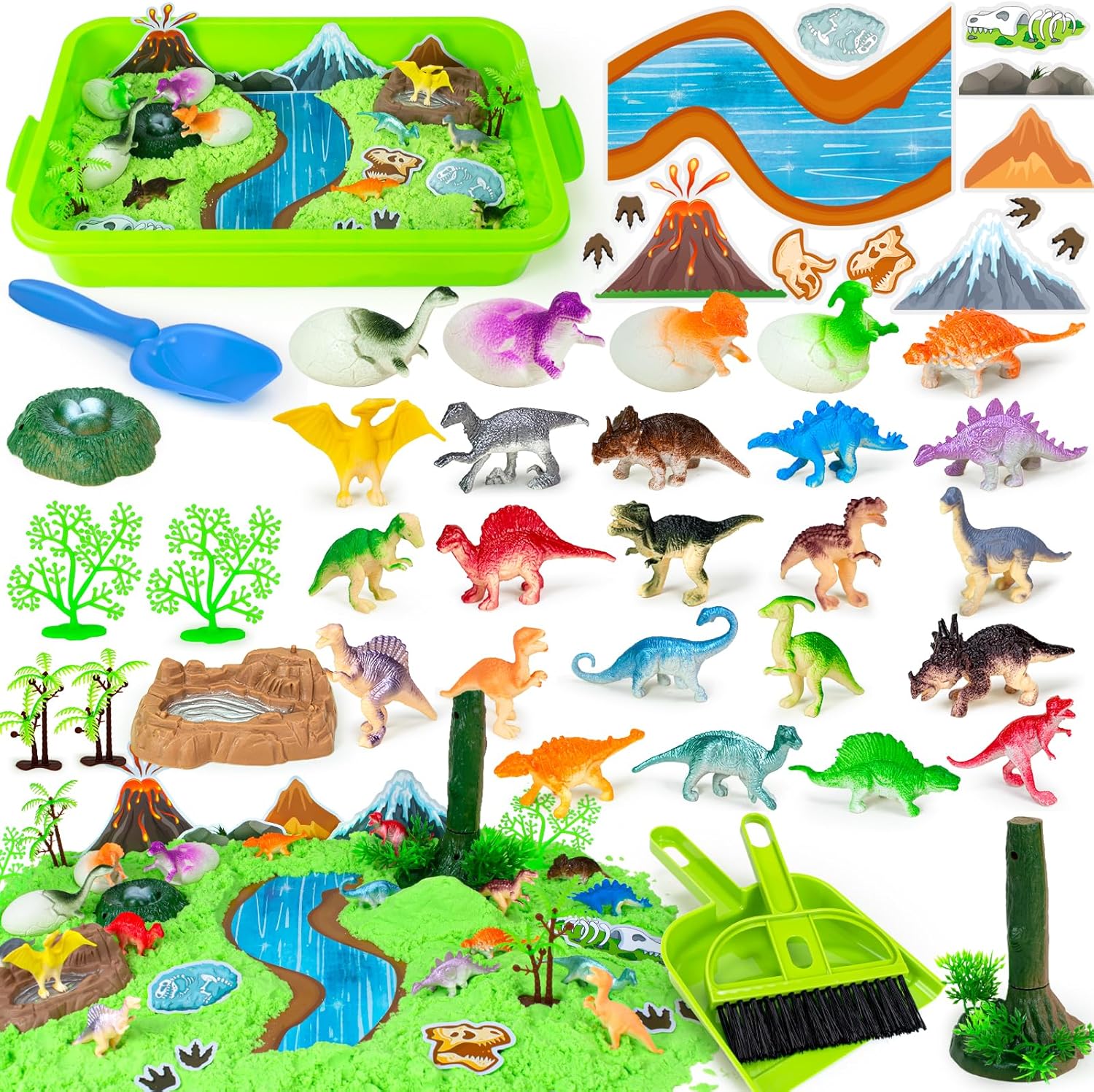 Dinosaur Sensory Bin...