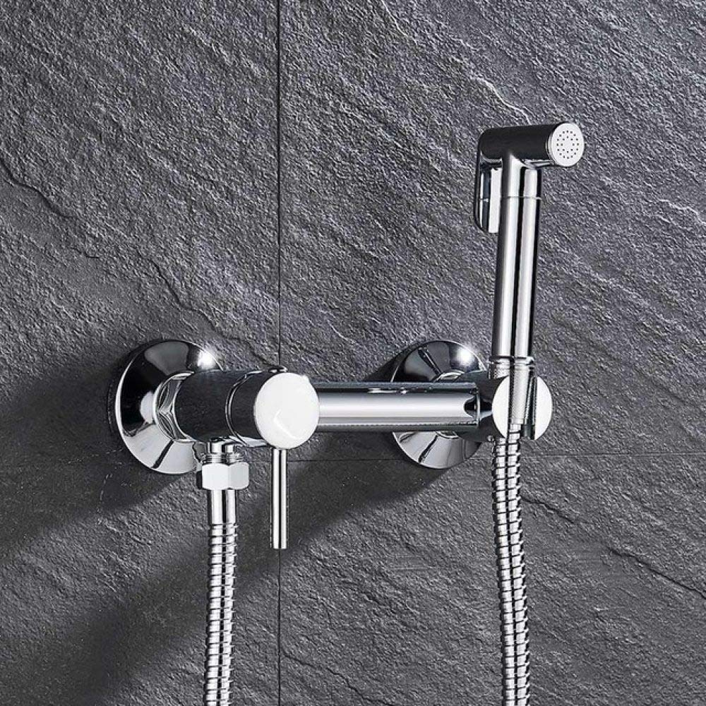Robinet de douche en laiton contre les fuites : mélangeur eau chaude froide pour bidet