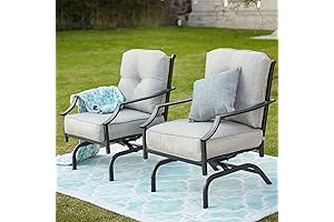 Top Space Outdoor Rocking Spring Patio Chairs