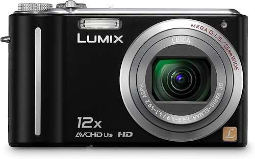 Panasonic Lumix DMC-ZS3 - Cámara digital de 10,1 MP con zoom óptico MEGA estabilizado de imagen de 12x de gran angular y pantalla LCD de 3 pulgadas