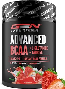 GEN GERMAN ELITE NUTRITION Advanced BCAA Powder - 450g - BCAA 211