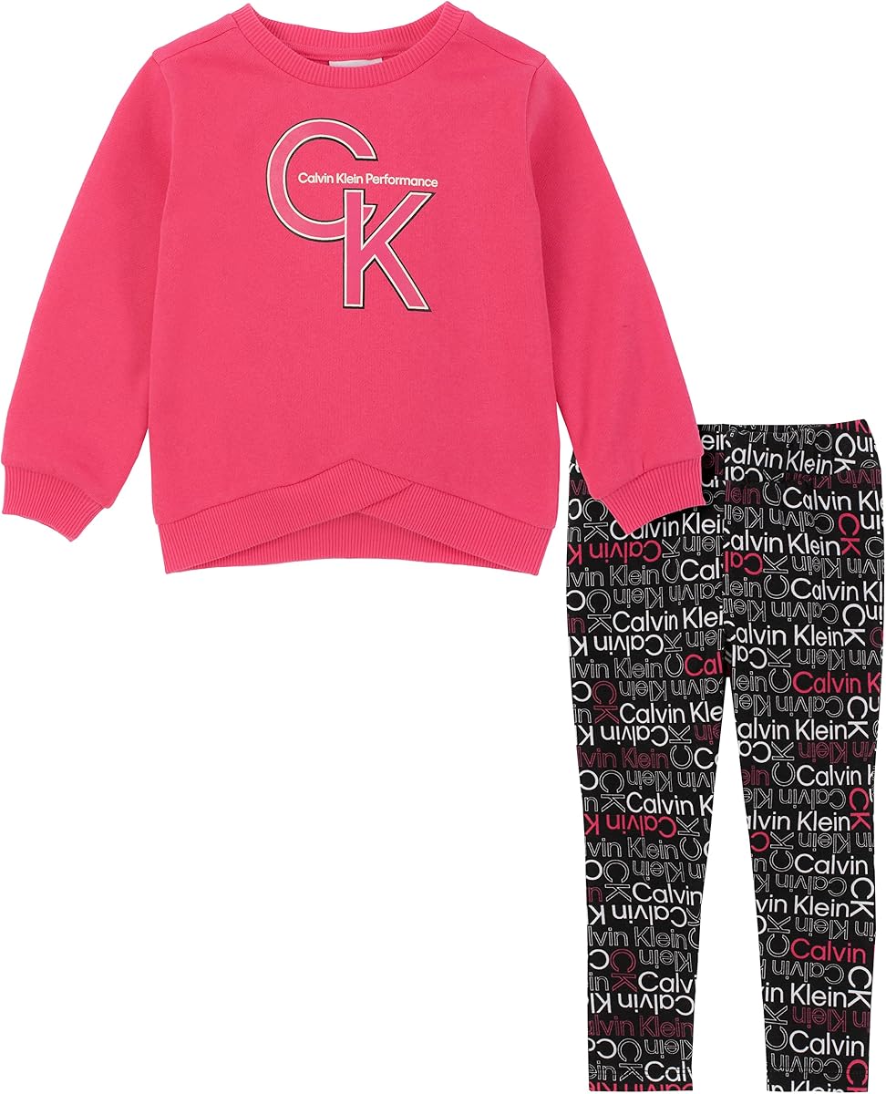 Calvin Klein Baby Girls' 2 Pieces Legging Set