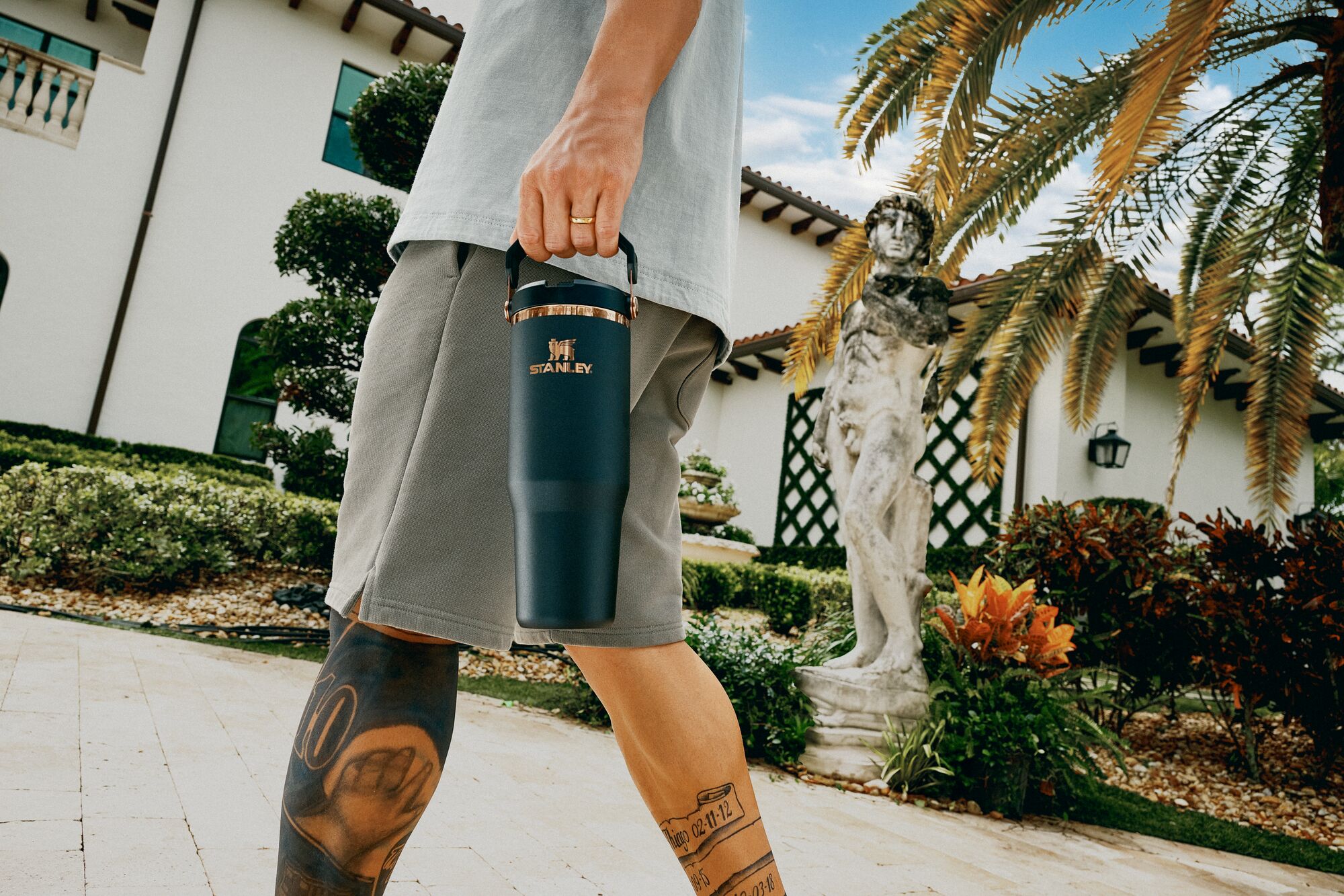 Amazon.com: STANLEY x Messi IceFlow 2.0 Flip Straw Tumbler with