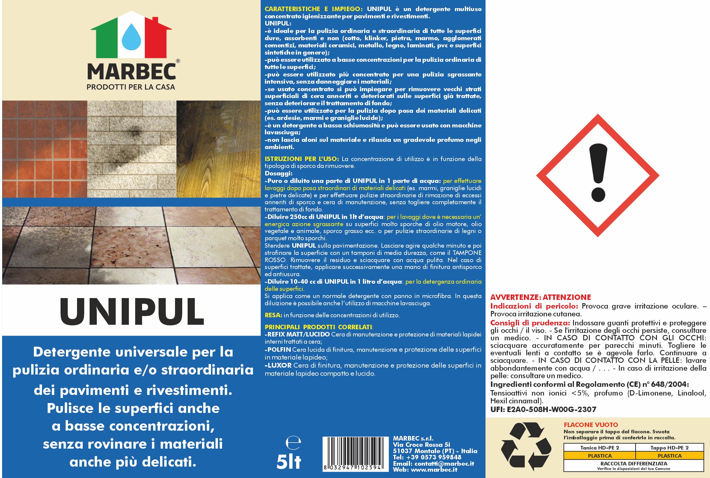 MARBEC UNIPUL 5LT