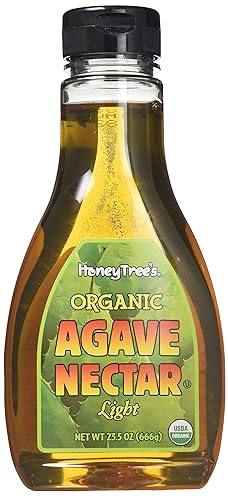 Honey Tree Organic Light Agave Nectar, 23,5 oz
