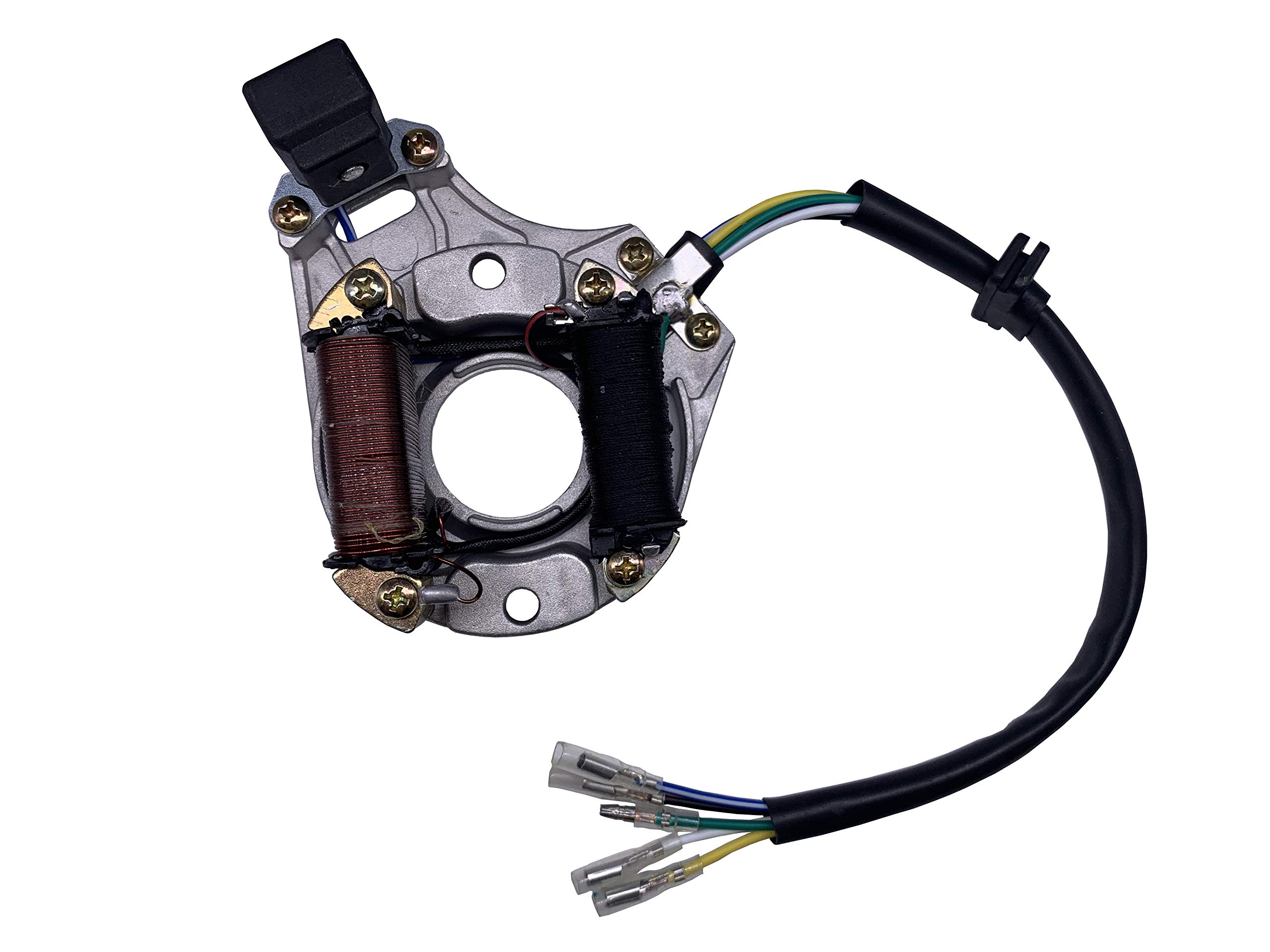 2 Coil Stator Ignition Magneto Plate for Chinese ATV 50cc 70cc 90cc 110cc 125cc Quad Dirt Bike for Taotao Sunl
