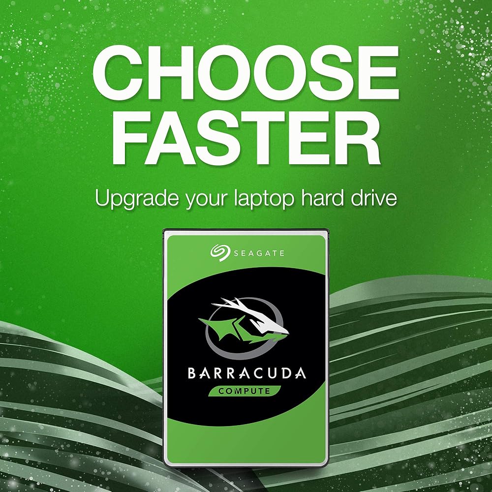 Seagate BarraCuda 1TB 2.5" Internal Hard Drive with 5400 RPM & 128MB Cache thumbnail 5
