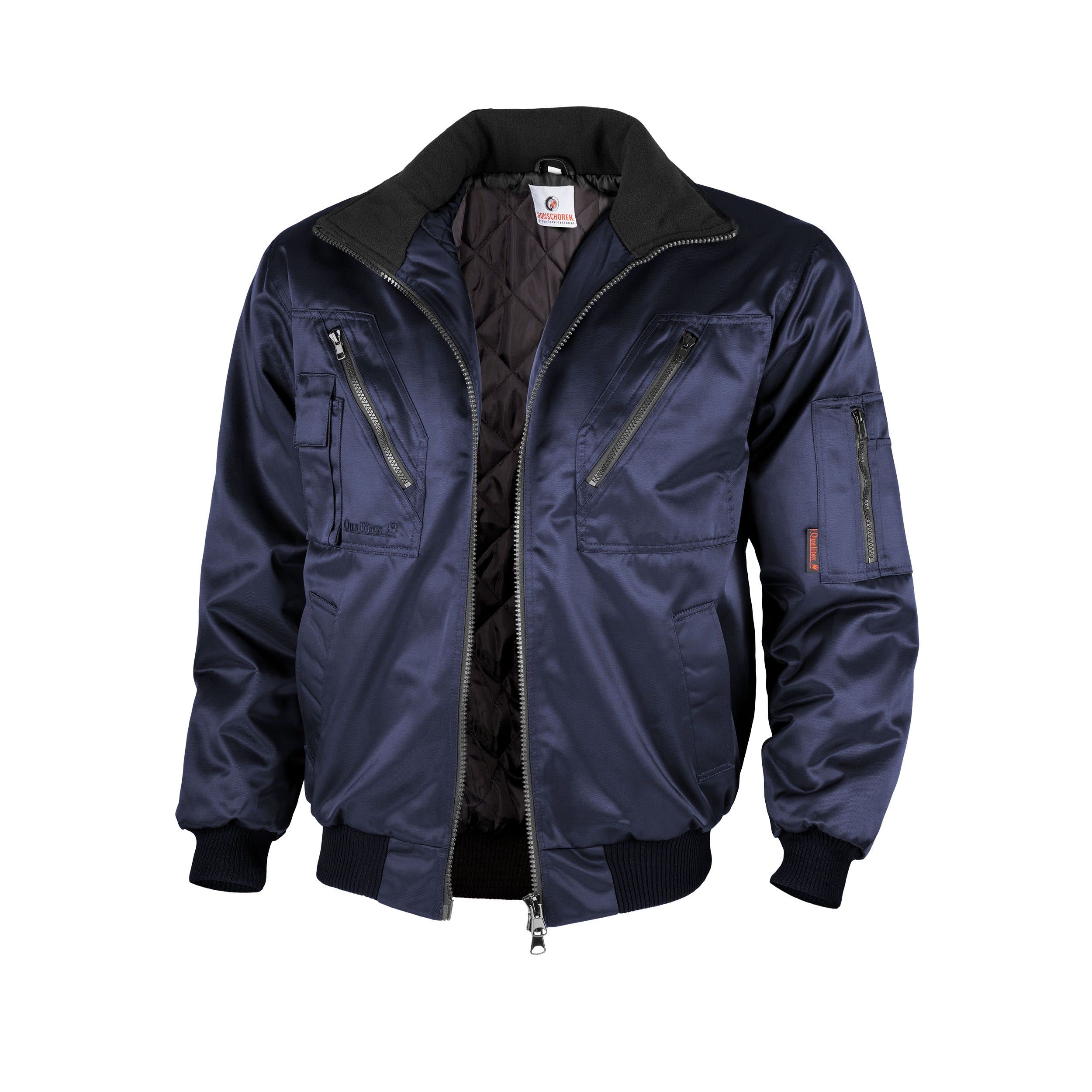 QUALITEX HIGH QUALITY WORKWEAR PILOTJACKE 60% CI/40% PES MIT FESTEM STEPPFUTTER+FESTEN ÄRMELN Größe 3XL