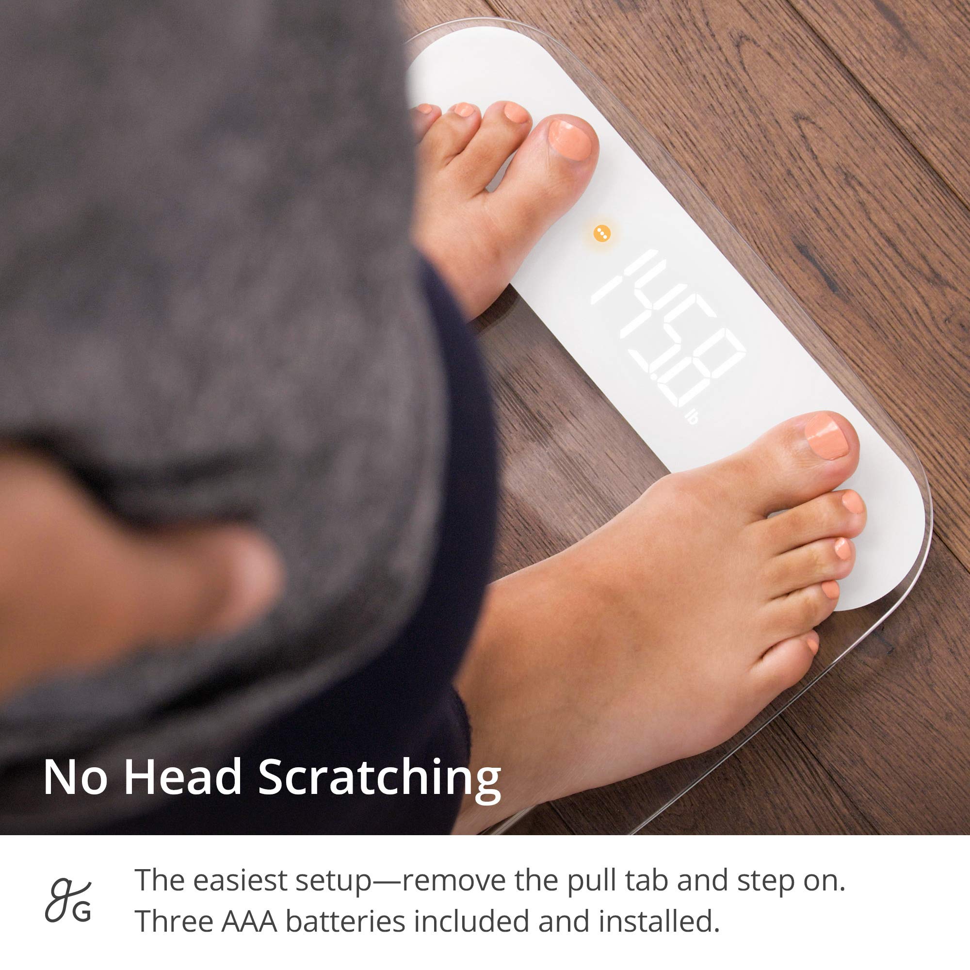 Greater Goods Digital AccuCheck Bathroom Scale For Body