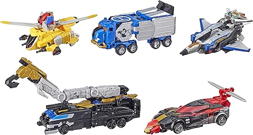 Miniatura 5 de Power Rangers Beast Morphers Beast-X Ultrazord Ultimate Collection incluye las 5 figuras de acción de Zord conversión Exclusivo de Tienda -