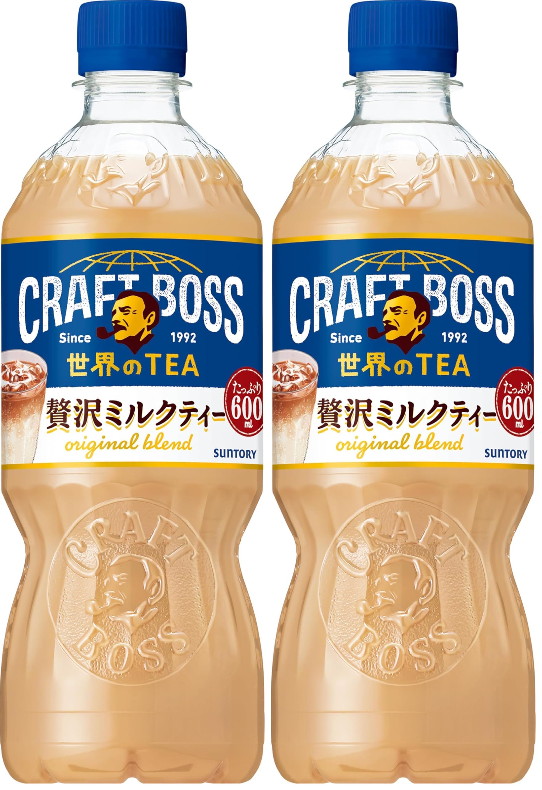 Amazon.co.jp: サントリー クラフトボス ミルクティー 紅茶 600ml (× 2