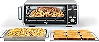 Vista 2 de Ninja, Horno tostador, freidora de aire, termómetro, combo de freidora de aire para horno tostador, acero inoxidable, comidas rápidas, papas fritas