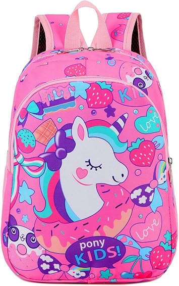 CHERUBIC Kids Toddler Lightweight Backpack for Age 2-3 Boys Girls
