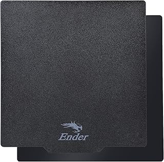 Creality PEI Magnetic Build Plate, Flexible PEI Steel Plate 3D Printer Build Surface Heated Bed Ender 3 V2/Ender 3 pro/Ender 5/Ender 5 pro 235mm x 235mm