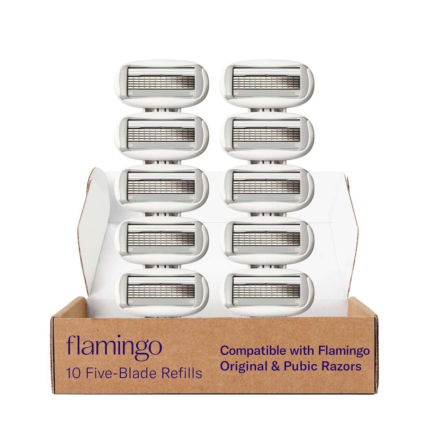 Flamingo Women’s Original Razor Blade Refill Cartridges for Women – 10 Count – 5-Blade Shaving Razors for Women Flamingo Women’s Original Razor Blade Refill Cartridges for Women – 10 Count – 5-Blade Shaving Razors for Women