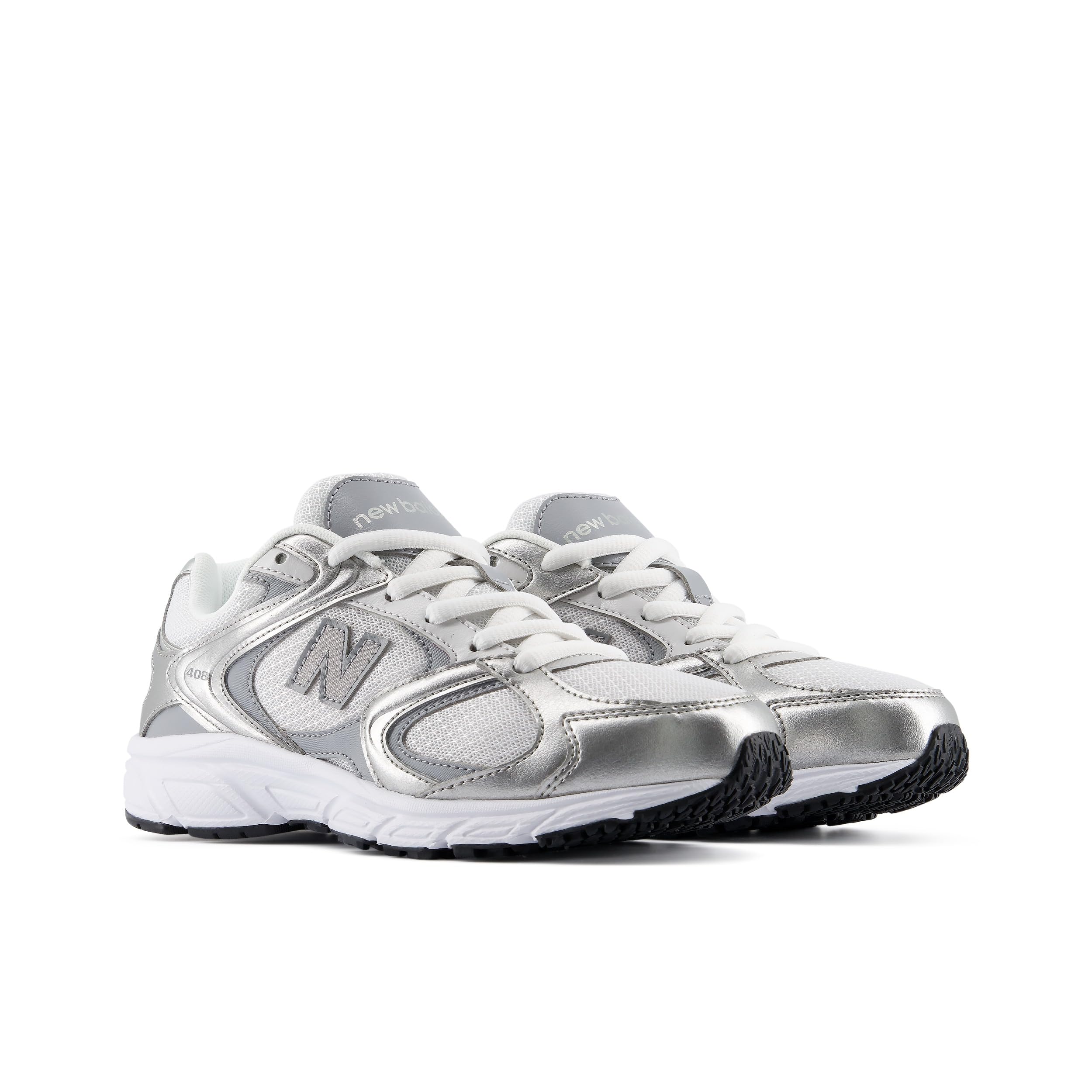 New Balance Zapatos 408, plateado metálico/gris pizarra