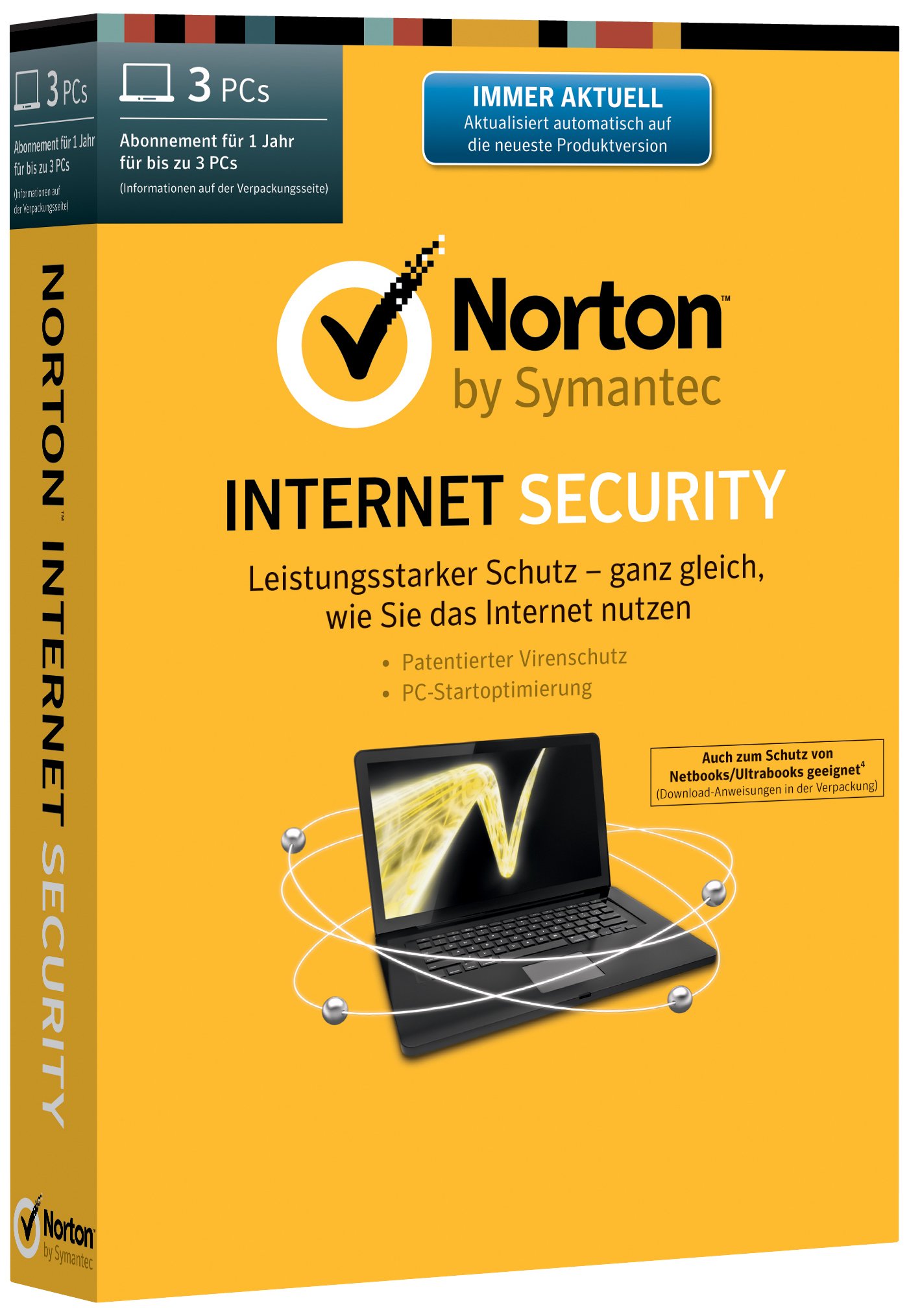 Symantec Norton Internet Security 2014 GE 1 User 3 Lizenen MM