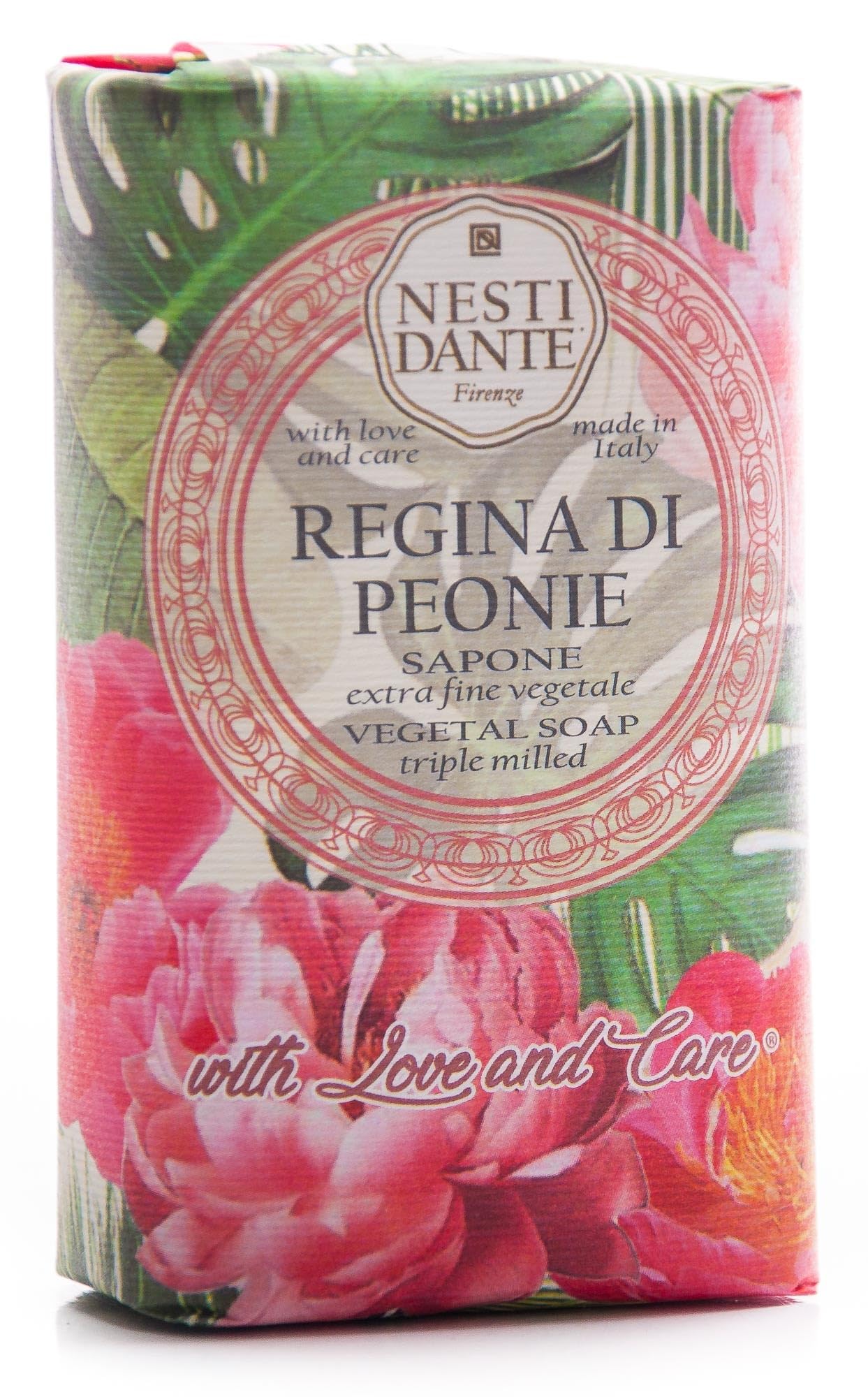 With Love And Care Katı Sabun 250 Gr (Regina Di Peonie)