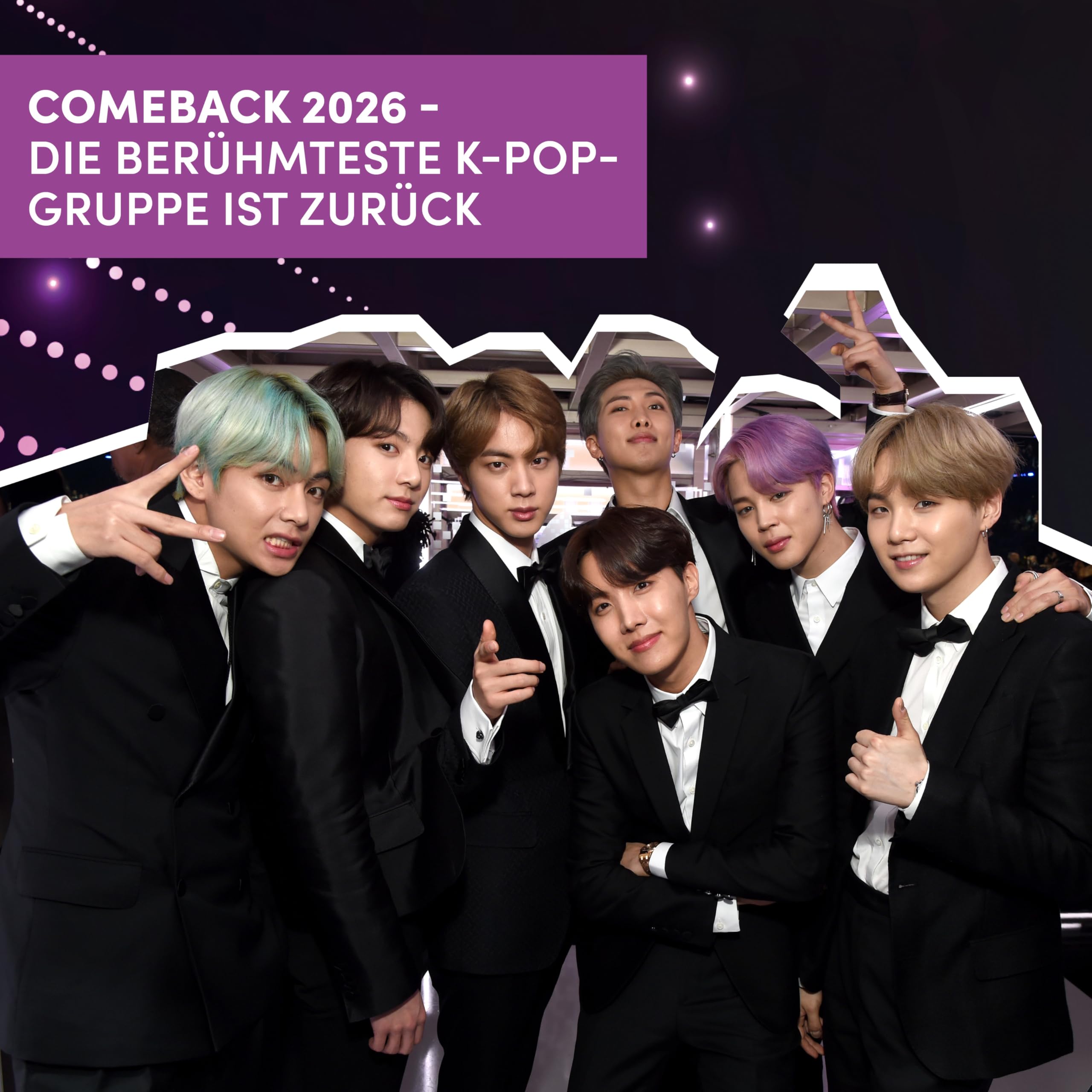 BTS – Juego de Joyas para Tour: Army Beats – El Juego de Joyas BTS no Oficial