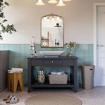 Amazon.com: Wiserset Arched Antique Wall Mirror, 22