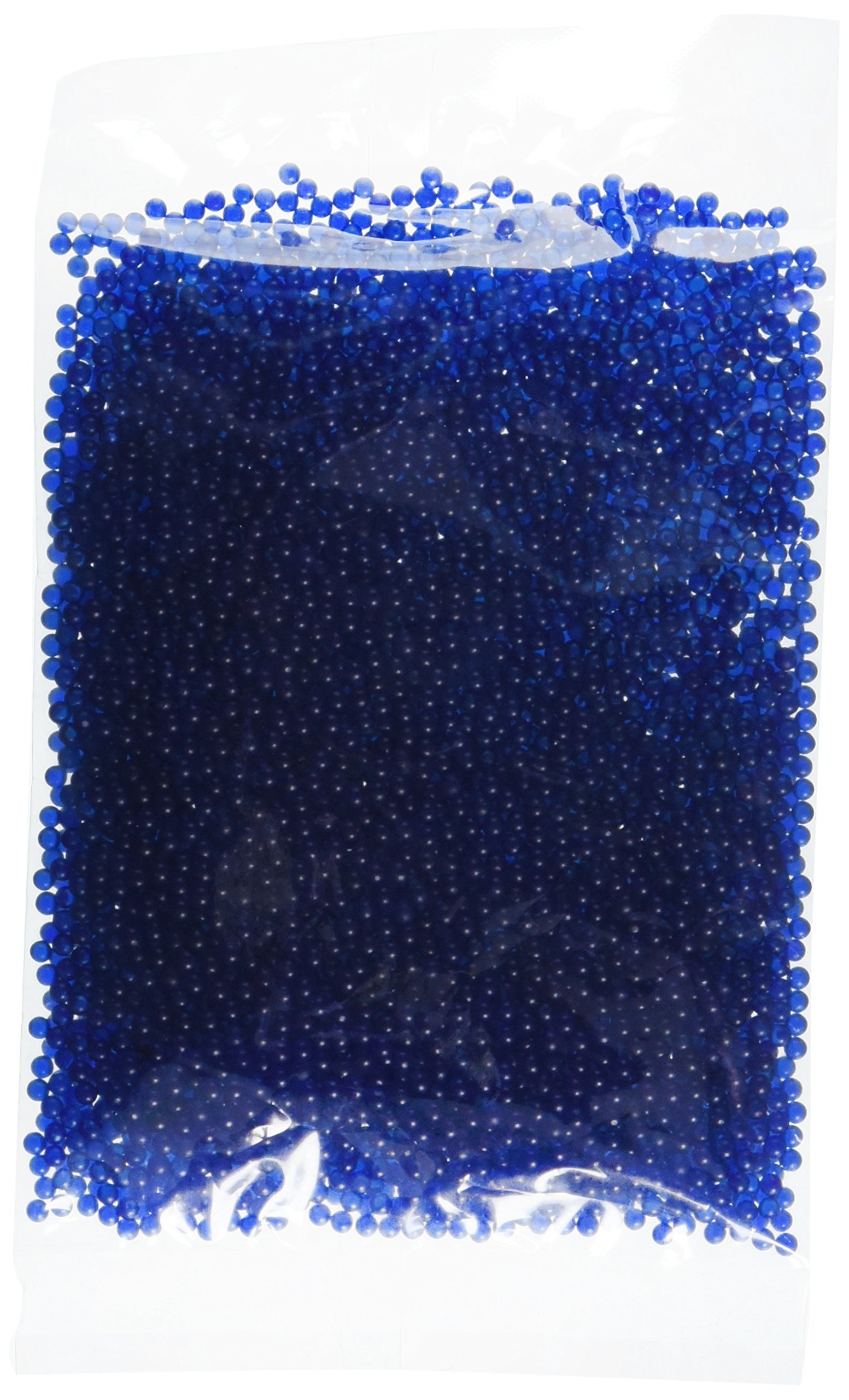 Weddingstar 8543-01 Polymer Crystal Clear Water Pearls-Sapphire Blue