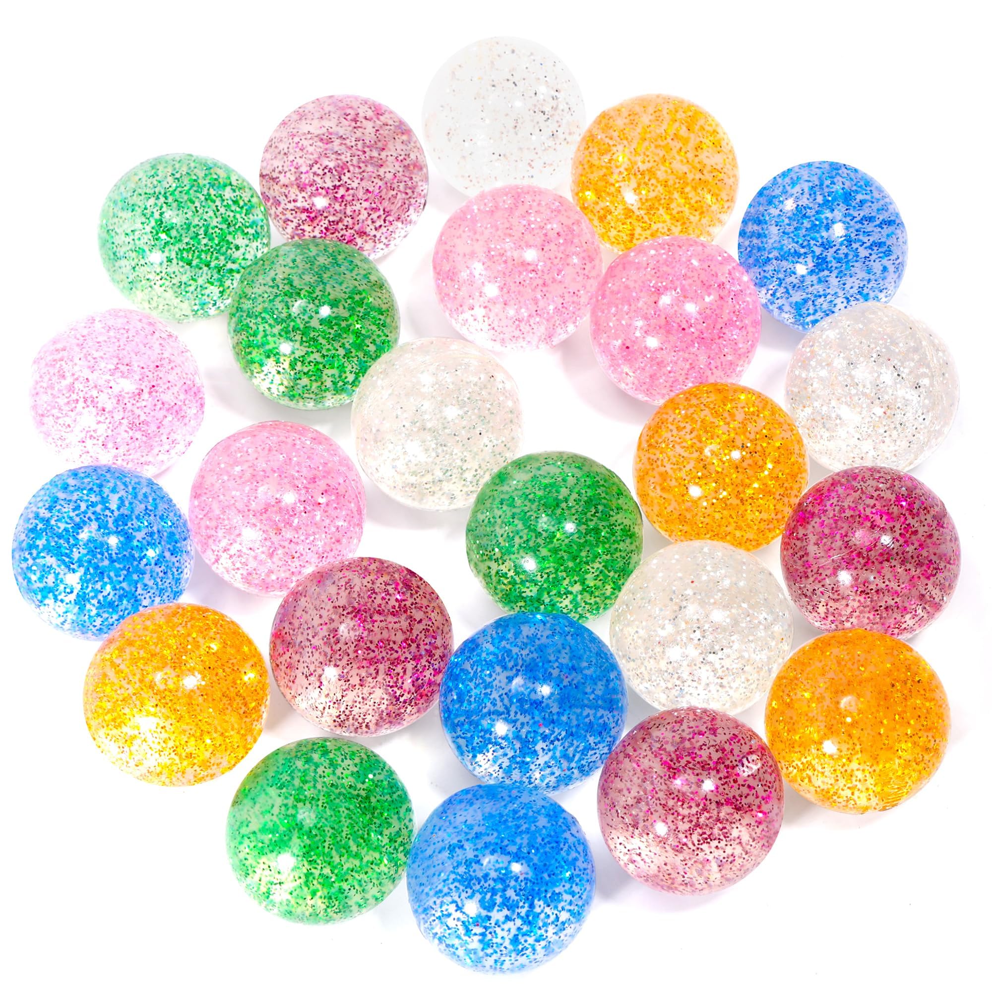 Palline Ribalzanti,50 Pezzi Palla Ribalzante per Babini Palline di