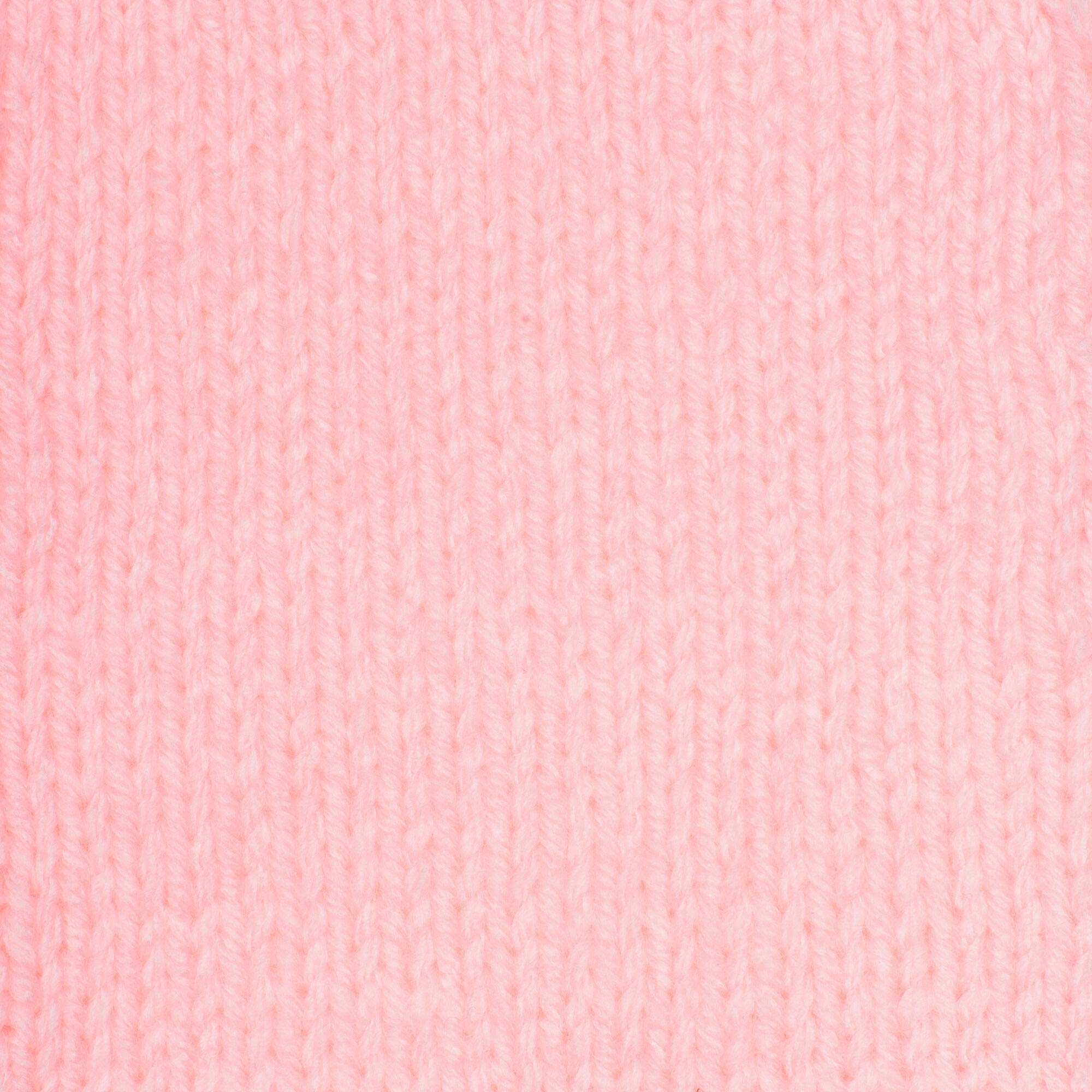 RED HEART Super Saver 3-Pack Yarn, Baby Pink 3 Pack, 5 mm - Image 3
