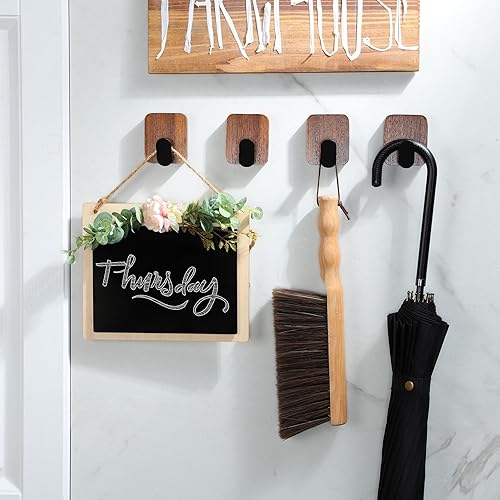 Vista 96 de DELITON - Ganchos adhesivos para colgar ropa, toallas, sombreros en el baño o la cocina, acero inoxidable SUS 304, plata Plateado