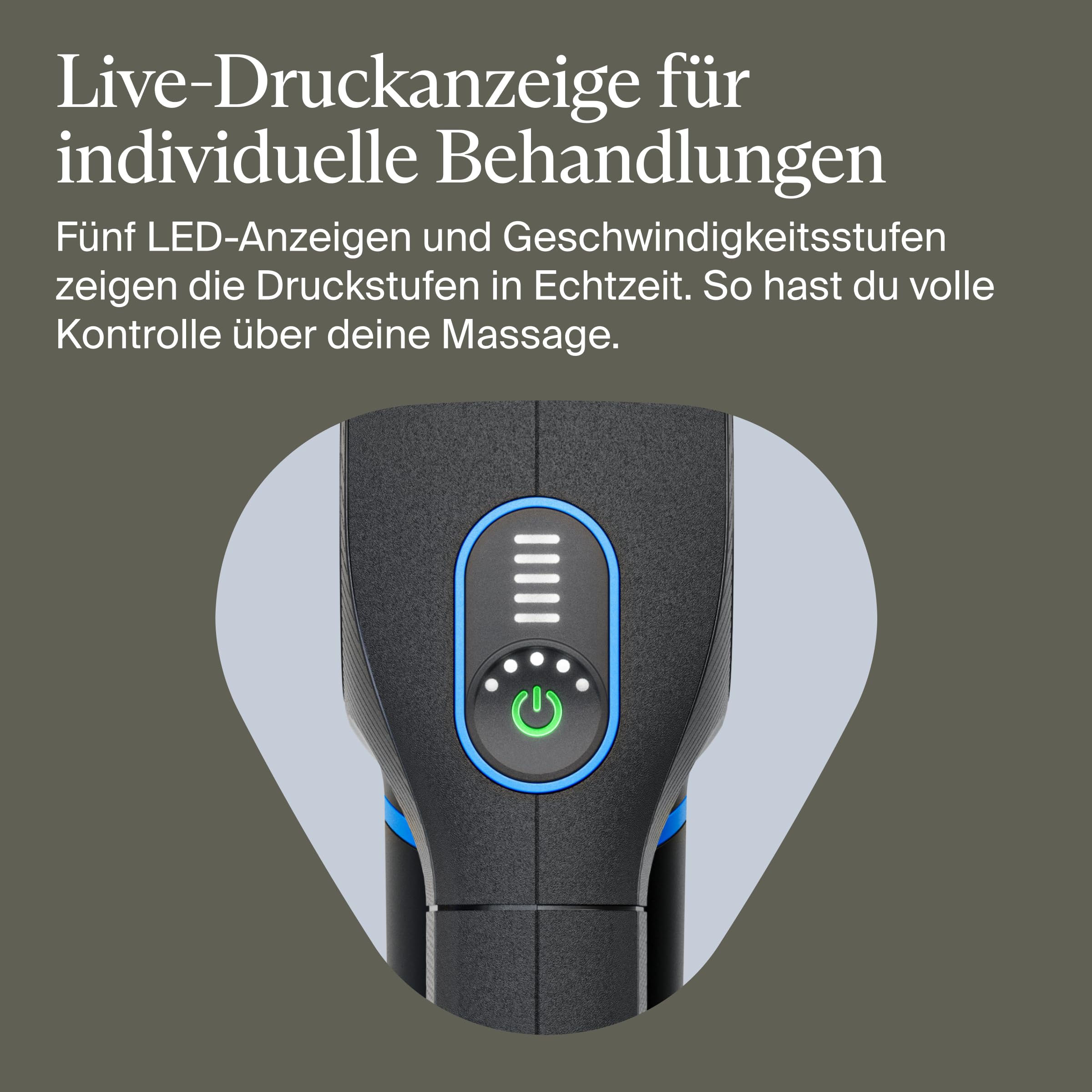 TheraGun Prime (6. Generation) von Therabody – Tiefgehende, kraftvolle Massagepistole in robustem, haltbarem Design für zuverlässige Erholung
