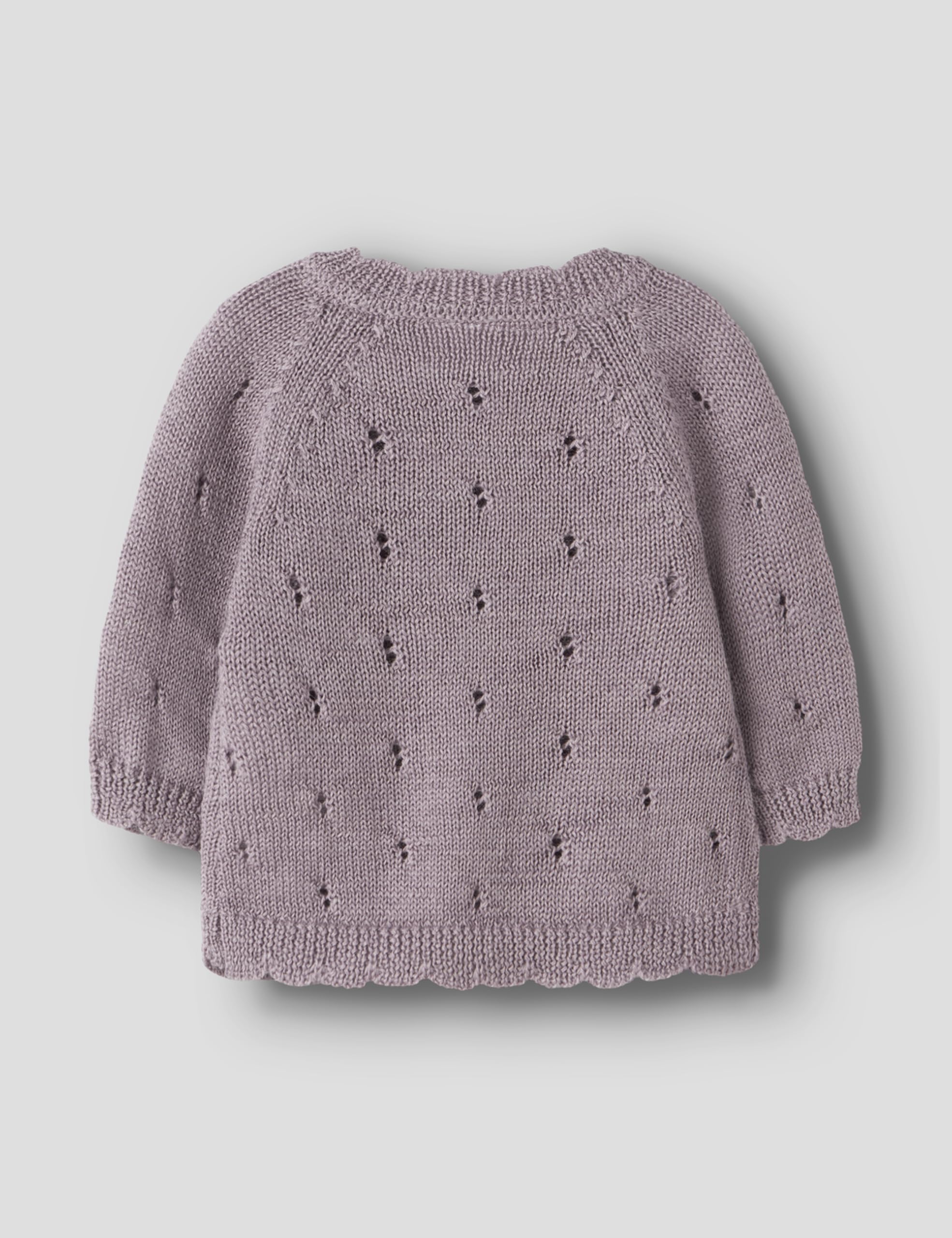 NAME IT Girl Strickjacke Merinowoll