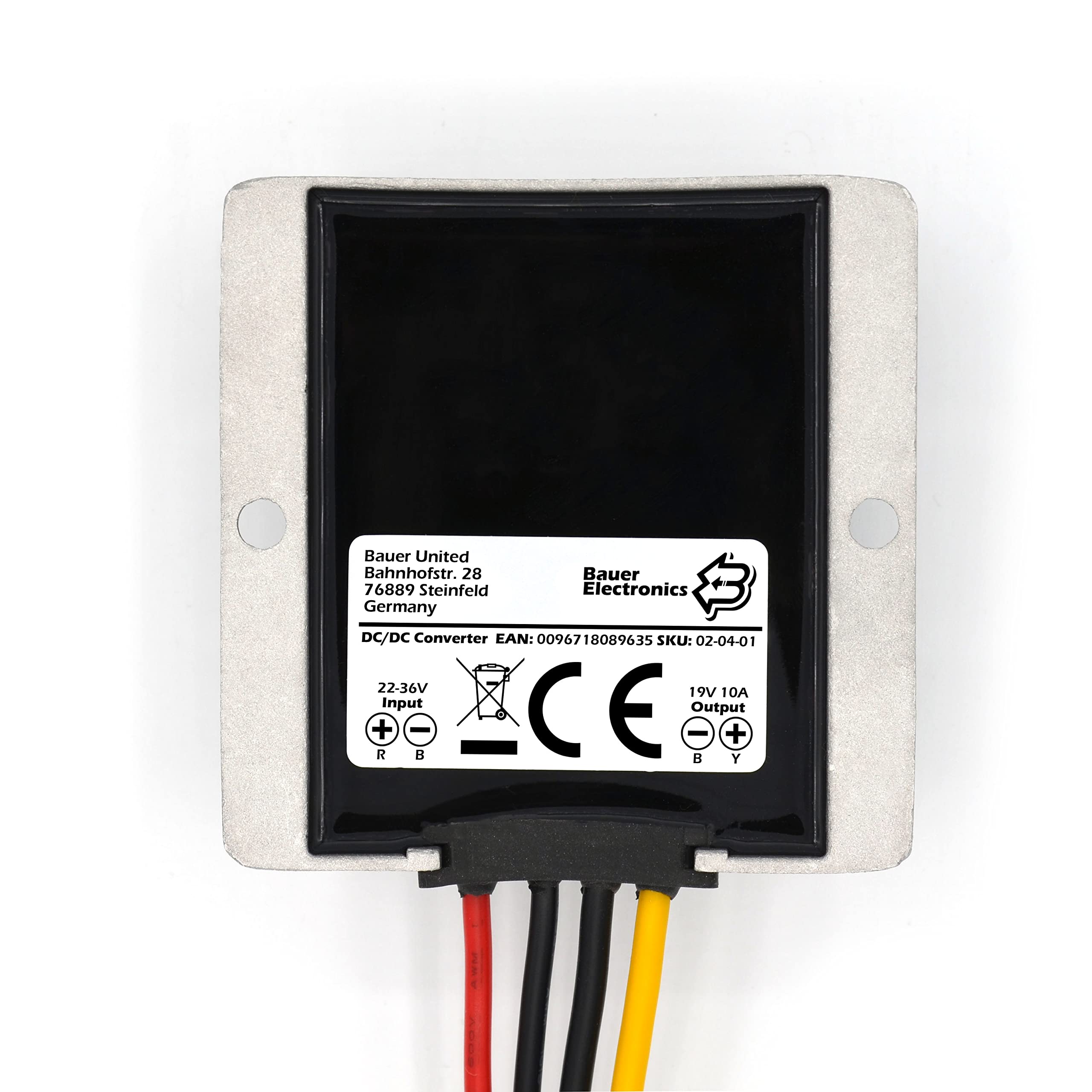 DC DC 22V-36V à 19V Convertisseur de tension 10A 190W | 24V 19V Convertisseur converter adaptateur secteur limiteur regulateur alimentation transformateur | stepdown buck