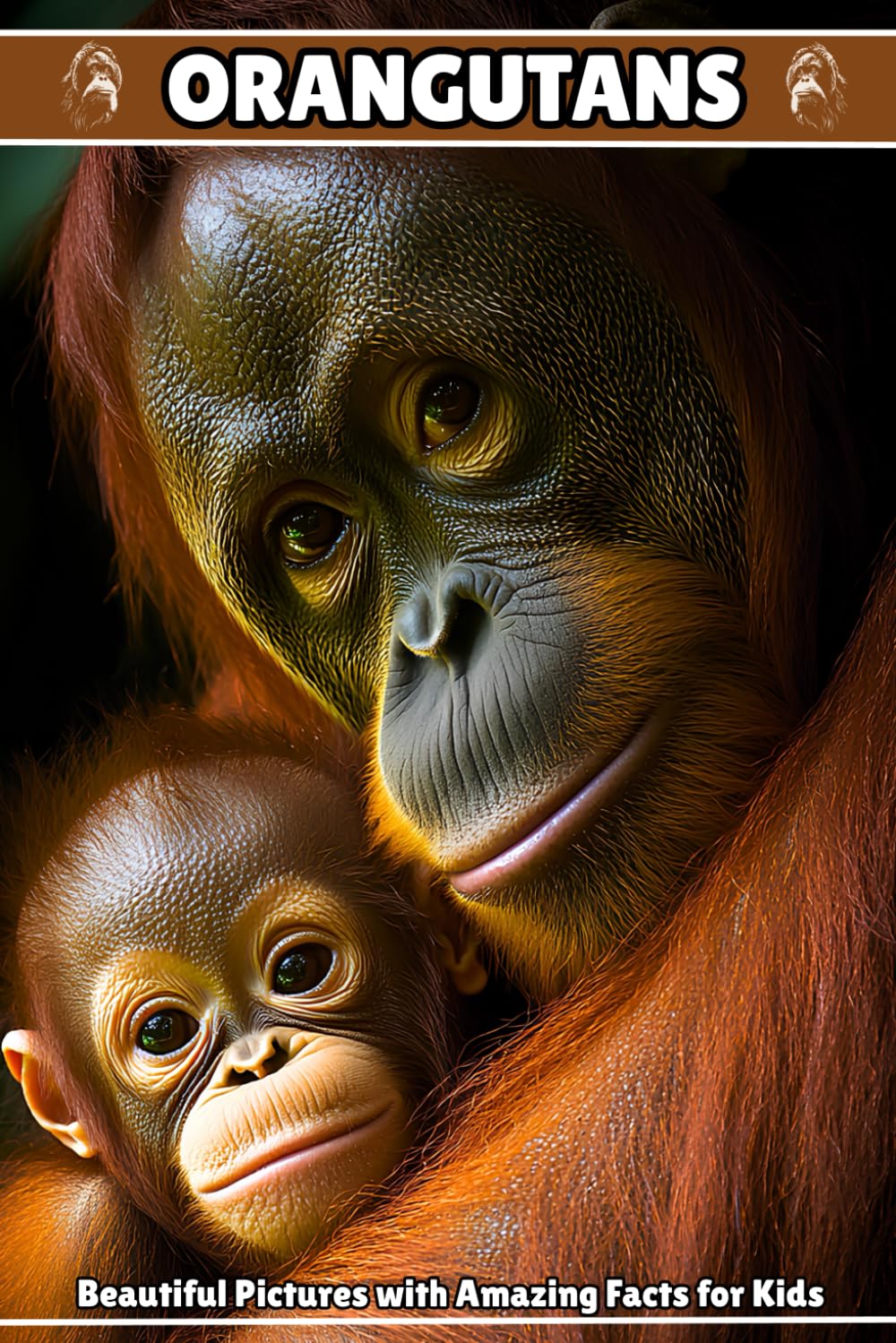 Orangutans: Beautiful Pictures with Amazing Facts for Kids